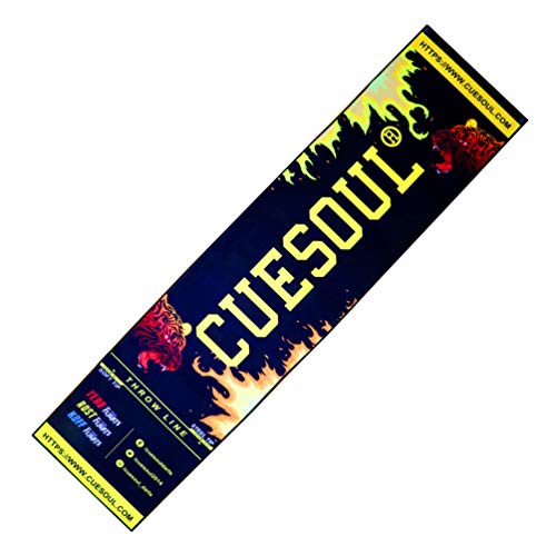 CUESOUL Heavy Duty Dartmatte enthält sowohl die offizielle Soft- als auch die Steel Tip Throwline (CSDA-BD-4) von CUESOUL