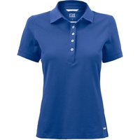 CUTTER & BUCK Advantage Poloshirt Damen 56 - blue XS von CUTTER & BUCK