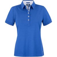 CUTTER & BUCK Advantage Premium Poloshirt Damen 56 - blue XS von CUTTER & BUCK