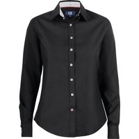 CUTTER & BUCK Belfair Oxford Bluse Damen 99 - black L von CUTTER & BUCK