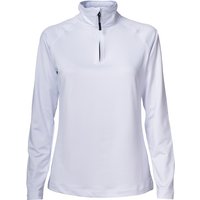 CUTTER & BUCK Coos Bay 1/2-Zip Langarmshirt Damen 00 - white XL von CUTTER & BUCK