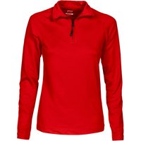CUTTER & BUCK Coos Bay 1/2-Zip Langarmshirt Damen 35 - red XL von CUTTER & BUCK