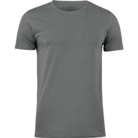 CUTTER & BUCK Manzanita Roundneck T-Shirt Herren 90 - grey S von CUTTER & BUCK