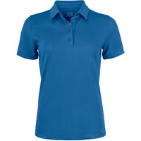 CUTTER & BUCK Oceanside Stretch Poloshirt Damen 55 - royal blue XL von CUTTER & BUCK