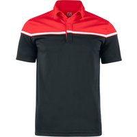 CUTTER & BUCK Seabeck Poloshirt Herren 9935 - black/red L von CUTTER & BUCK
