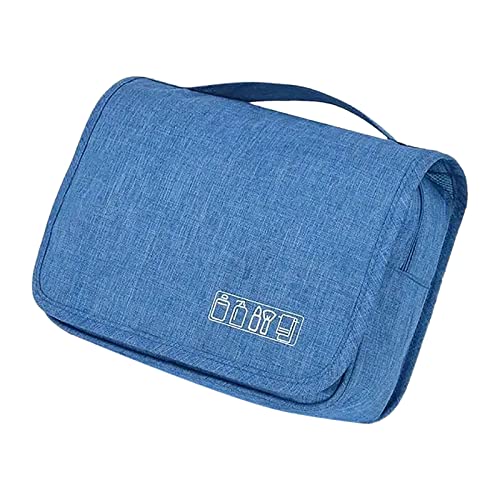 Kleidertaschen Reise Sie Ihre Reisen mit Dieser stilvollen Kulturbeutel-Aufbewahrungstasche zum Aufhängen Reisetasche Damen Handgepäck (Blue, One Size) von CUTeFiorino