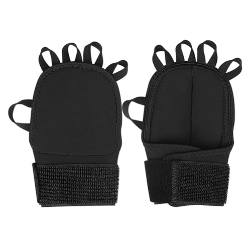CVZQTE Atmungsaktive Sand-gefüllte Handschuhe, gewichtete Handhandschuhe für effektives Widerstandstraining, geeignet für Fitness-Enthusiasten, rutschfeste Handschuhe von CVZQTE