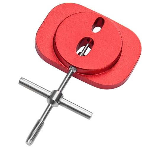 CVZQTE Spool Pin Remover Tool Aluminiumlegierung Angelrolle Lager Pin Remover Spool Pin Puller Leichtes Angelwerkzeug Aluminiumlegierung Spool Pin Puller von CVZQTE