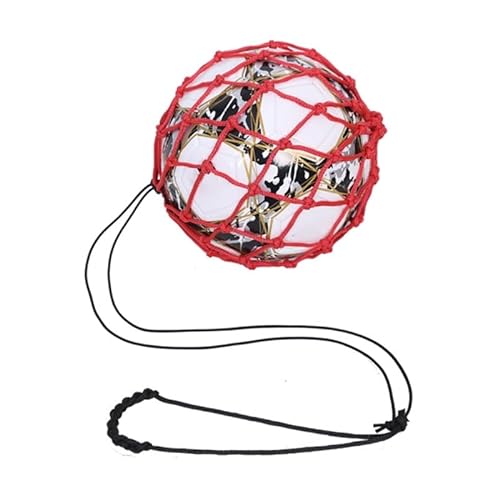 Outdoor-Ballnetz, Basketballtasche, Fußballnetz, Fußball-Kick-Trainer-Netz, Fußball-Trainingsausrüstung für Kick-Übungen von CVZQTE