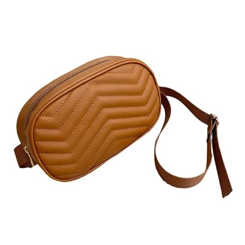 Trendy Brust Tasche mit verstellbarem Riemen PU Schulter Crossbody Tasche Fanny Pack Perfekt für den täglichen Gebrauch von CVZQTE