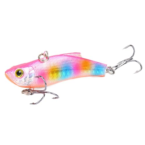 Winter Eisfischköder 7 Cm/18 G Sinkende Künstliche Rattlin Hartköder Kurbelköder Mit Drillingen Swimbaits Sinkende Künstliche Hartköder von CVZQTE