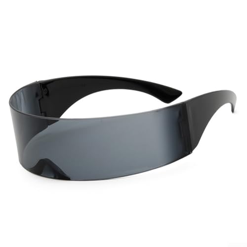 CWOQOCW Anti-UV-Brille für Mountainbike, Outdoor-Fahrradbrille, für Herren und Damen, personalisiertes Design (grau) von CWOQOCW