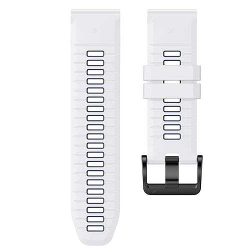 CWZZWS Für Fenix 7X Pro/6x Pro -Band für Fenix 6X -Gurt Fenix 7X Band 26mm Breite Fenix 5X Plus -Armband für Abstammung MK2i/Tactix Delta/Tactix 7 Pro/Tactix 7 Soft Silicon Uhrenbänder von CWZZWS