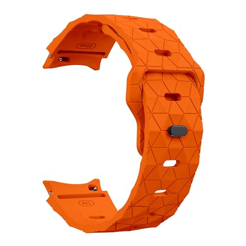 CWZZWS Keine Lücken Silikonband für Uhr 7 6 4 5 44 mm 40 mm/fe/5 Pro 20mm Fußballarmband Uhr 6 Klassiker 43 mm 47 mm Gurt von CWZZWS