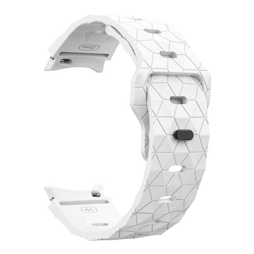 CWZZWS Keine Lücken Silikonband für Uhr 7 6 4 5 44 mm 40 mm/fe/5 Pro 20mm Fußballarmband Uhr 6 Klassiker 43 mm 47 mm Gurt von CWZZWS