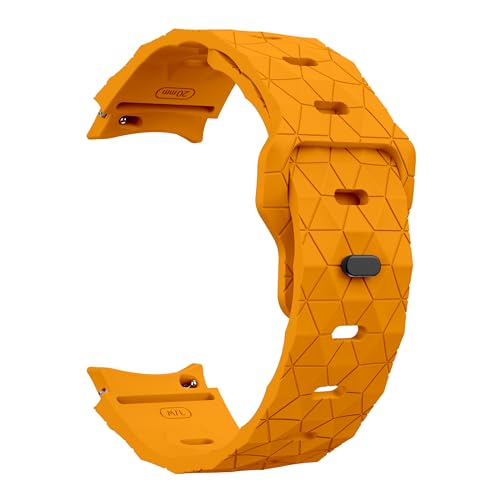 CWZZWS Keine Lücken Silikonband für Uhr 7 6 4 5 44 mm 40 mm/fe/5 Pro 20mm Fußballarmband Uhr 6 Klassiker 43 mm 47 mm Gurt von CWZZWS