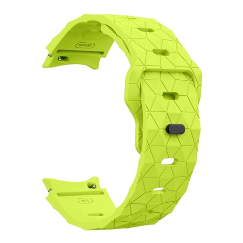 CWZZWS Keine Lücken Silikonband für Uhr 7 6 4 5 44 mm 40 mm/fe/5 Pro 20mm Fußballarmband Uhr 6 Klassiker 43 mm 47 mm Gurt von CWZZWS