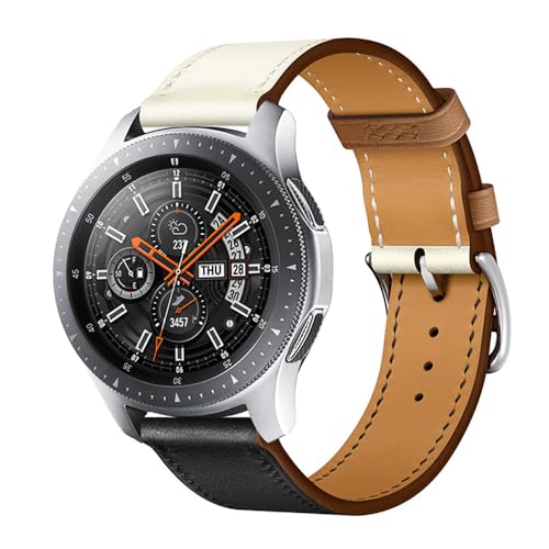 CWZZWS Lederband für Uhr 3 /4Pro /5 Sport Armband Band für Uhr GT 46 mm /GT2E /GT3 46mm Gürtband Wachband Ersatzzubehör von CWZZWS