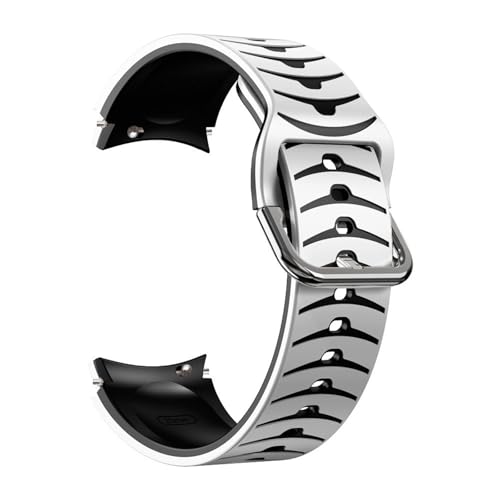 CWZZWS Silikongurt für Samsung Uhr 6 5 4 44 mm 40 mm/4 Klassiker 46 mm 42 mm 5pro 45 mm Armband für Galaxy Uhren 6klassic 43 47mm Uhrenbandbänder von CWZZWS