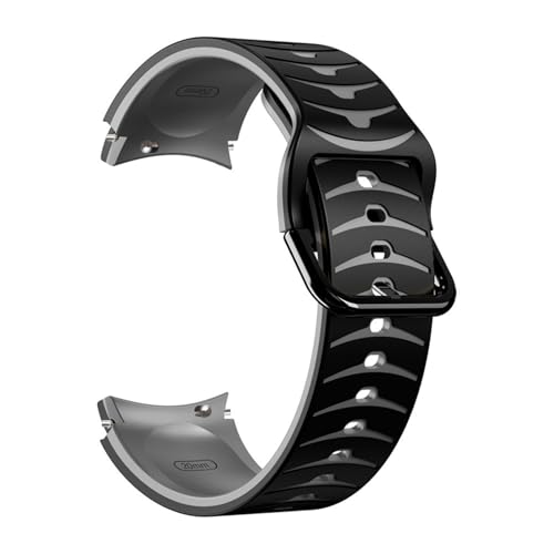 CWZZWS Silikongurt für Samsung Uhr 6 5 4 44 mm 40 mm/4 Klassiker 46 mm 42 mm 5pro 45 mm Armband für Galaxy Uhren 6klassic 43 47mm Uhrenbandbänder von CWZZWS