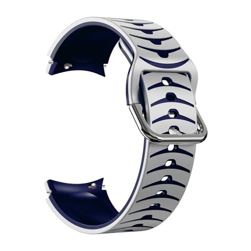 CWZZWS Silikongurt für Samsung Uhr 6 5 4 44 mm 40 mm/4 Klassiker 46 mm 42 mm 5pro 45 mm Armband für Galaxy Uhren 6klassic 43 47mm Uhrenbandbänder von CWZZWS