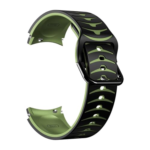 CWZZWS Silikongurt für Samsung Uhr 6 5 4 44 mm 40 mm/4 Klassiker 46 mm 42 mm 5pro 45 mm Armband für Galaxy Uhren 6klassic 43 47mm Uhrenbandbänder von CWZZWS