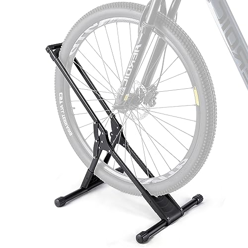 CXWXC Fahrrad Ständer für 20'' - 29'' Zoll und 730C MTB, Rennräder Faltbar Fahrradständer Boden Indoor Garage Lagerung im Freien (S101) (1, M) von CXWXC