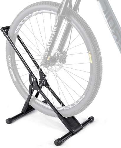 CXWXC Fahrrad Ständer für 20'' - 29'' Zoll und 730C MTB, Rennräder Faltbar Fahrradständer Boden Indoor Garage Lagerung im Freien (S101) (1, S) von CXWXC