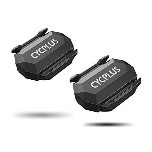 CYCPLUS 2 Stücke Fahrrad Trittfrequenzsensor oder Geschwindigkeitssensor Dual Modul Bluetooth und ANT + von CYCPLUS