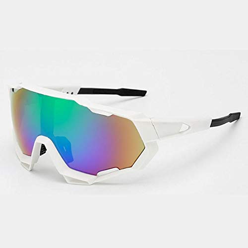 Motocross Brille,Motorradbrille Proof Professionelle polarisierte Radbrillen Fahrradbrillen Outdoor Sports Fahrrad Sonnenbrillen (Color : 8) von CYMKYQ