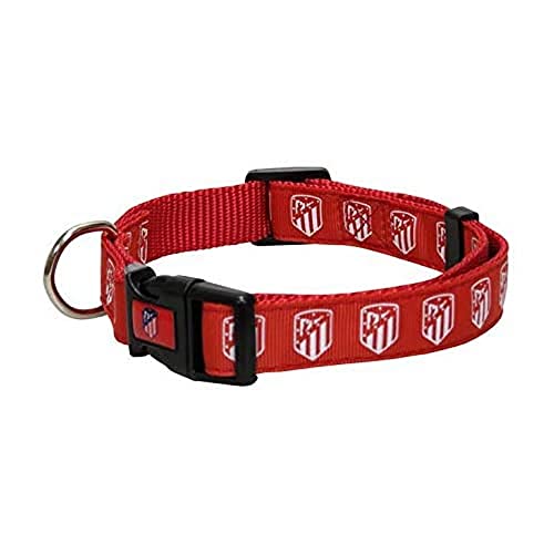 CYP Brands Atletico de Madrid CL-20S-ATL Hundehalsband, Größe S, Rot von CYPBRANDS