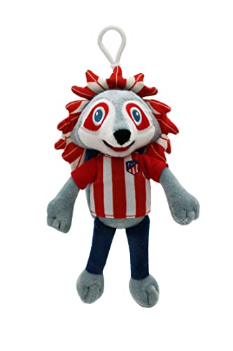 Atlético de Madrid, Indi-Plüschtier, Größe 20 cm, offizielles Produkt Atlético de Madrid, Rot (CyP Brands) von CYPBRANDS