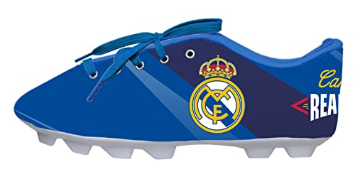 CYPBRANDS Real Madrid Stiefeltasche, blau, Estandar, Real Madrid Portatodo Stiefel von CYPBRANDS