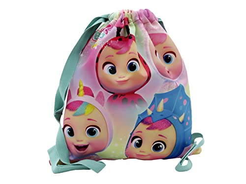 Cry Babies - Saco Säuglingsrucksack, mit verstellbaren Griffen, Sicherheitsklettverschluss, Rucksack, Cry Babies, mehrfarbig, offizielles Produkt (CyP Brands) von CYPBRANDS