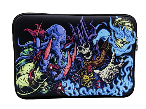 Dragons & Dungeons 15" Laptop-Tasche, Computertasche, Laptop-Tasche, wasserdicht, mehrfarbig, offizielles Produkt (CyP Brands) von CYPBRANDS