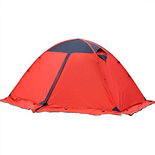 Campingzelt für 1–2 Personen mit Doppeltüren, wasserdichte Kuppel-Sonnenschutz-Rucksackzelte, für Outdoor, Wandern, Bergsteigen, Reisen, gutes Zeug von CYUIOTER