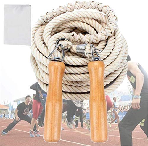 CZ-XING Springseil für Mehrspieler, langes Seil, Längen: 5 m, 7 m, 10 m, für Gruppen, Seilspringen, 7 Meter von CZ-XING