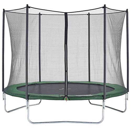 CZON SPORTS Gartentrampolin Ø300 cm mit Sicherheitsnetz, grün|trampolin|trampolin outdoor von CZON SPORTS