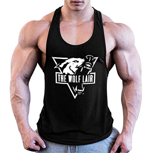 Cabeen Herren Bodybuilding Muskelshirt Tank Top Gym Sleeveless Weste Trainingsshirt von Cabeen