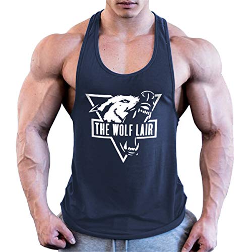 Cabeen Herren Bodybuilding Muskelshirt Tank Top Gym Sleeveless Weste Trainingsshirt von Cabeen