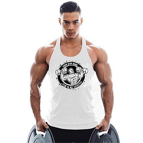 Cabeen Herren Sport Tank Top Bodybuilding Fitnessstudio Muskelshirt Sleeveless Shirt Trainingsshirt von Cabeen