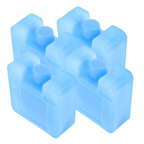 Cabilock 4 Stück Eisblöcke Eisbeutel Gefrierblöcke Wiederverwendbare Tragbare Kühler Gefrierbeutel Eisbeutel Für Klimaanlagenventilator von Cabilock