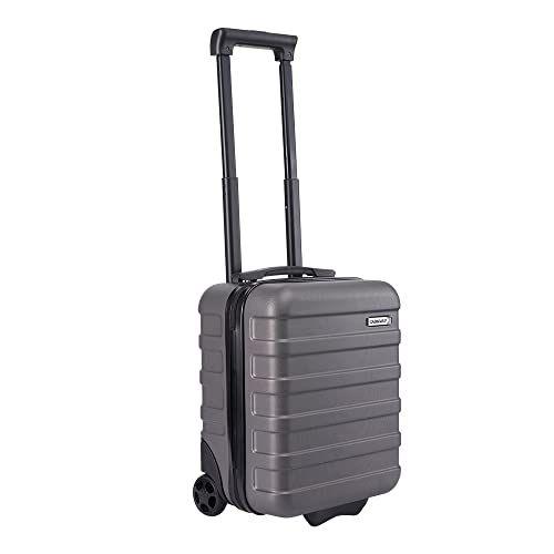 Cabin Max Anode Hardscalen Handgepäck Trolley-Koffer für Untersitz, 24 l, Wizz Air 40x30x20cm, (Grau, 40 x 30 x 20 cm) von Cabin Max