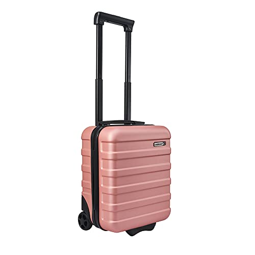 Cabin Max Anode Hardscalen Trolley-Koffer für Untersitz, 24 l, Wizz Air 40x30x20cm, (Roségold, 40 x 30 x 20 cm) von Cabin Max