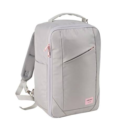 Cabin Max Für Ryanair Handgepäck Rucksack 40x20x25, Reiserucksack, Tasche Flugzeug Wizzair, Eurowings, Easyjet Vueling (Travel Backpack Manhattan 20L 40x25x20) von Cabin Max