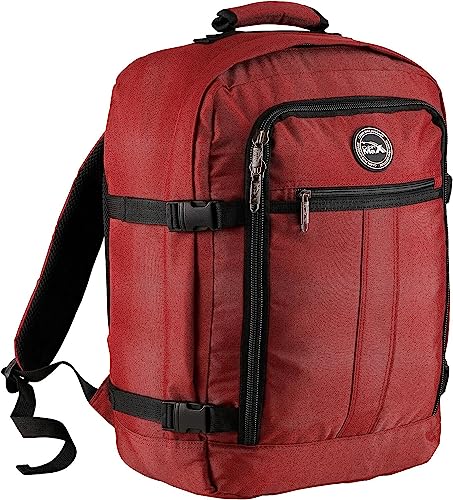 Cabin Max Metz Kabinenrucksack, 30 l, Handgepäck, leicht und geräumig, Größe 45 x 36 x 20 cm, Rot, Oxide Red, 45 x 36 x 20cm, Rucksack von Cabin Max