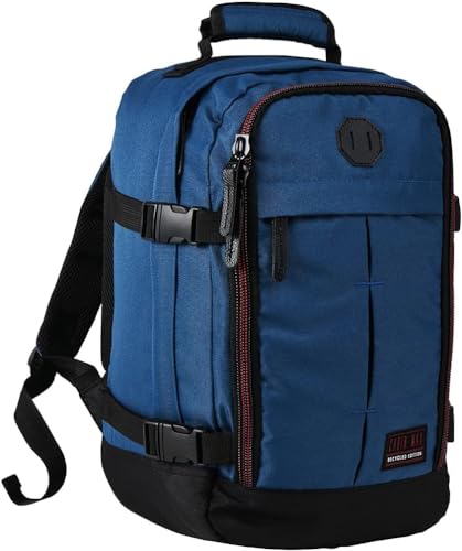 Cabin Max Metz - Ryanair Handgepäck 40x20x25 Perfekter Reiserucksack für Flugzeug, Rucksack & Tasche (rPET Recycelter Stoff 40x20x25cm) von Cabin Max