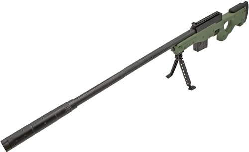 B.W. Softair Gewehr Sniper mit Zweibein - Arms A139 Sniper RIS Softair/Airsoft, Elektrisch, 6mm BB < 0,5 J von Cadofe
