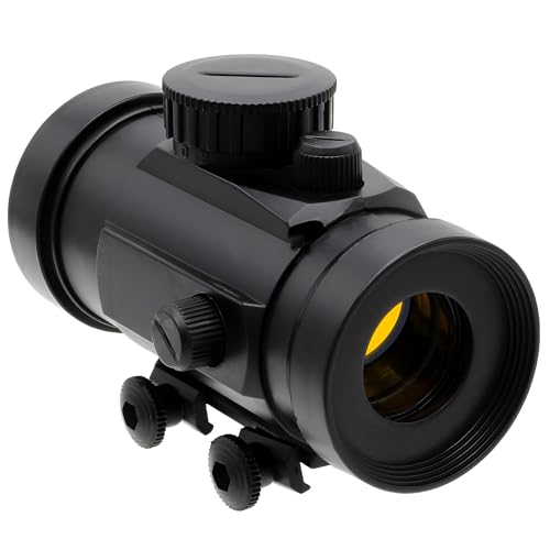 Rotpunktvisier für Softairwaffen Red-Dot-Visier Sight Scope für 18-22mm Schiene - Leuchtpunktvisier Softair Schießsport Hobby Spielzeug (REDDOT/7247) von Cadofe
