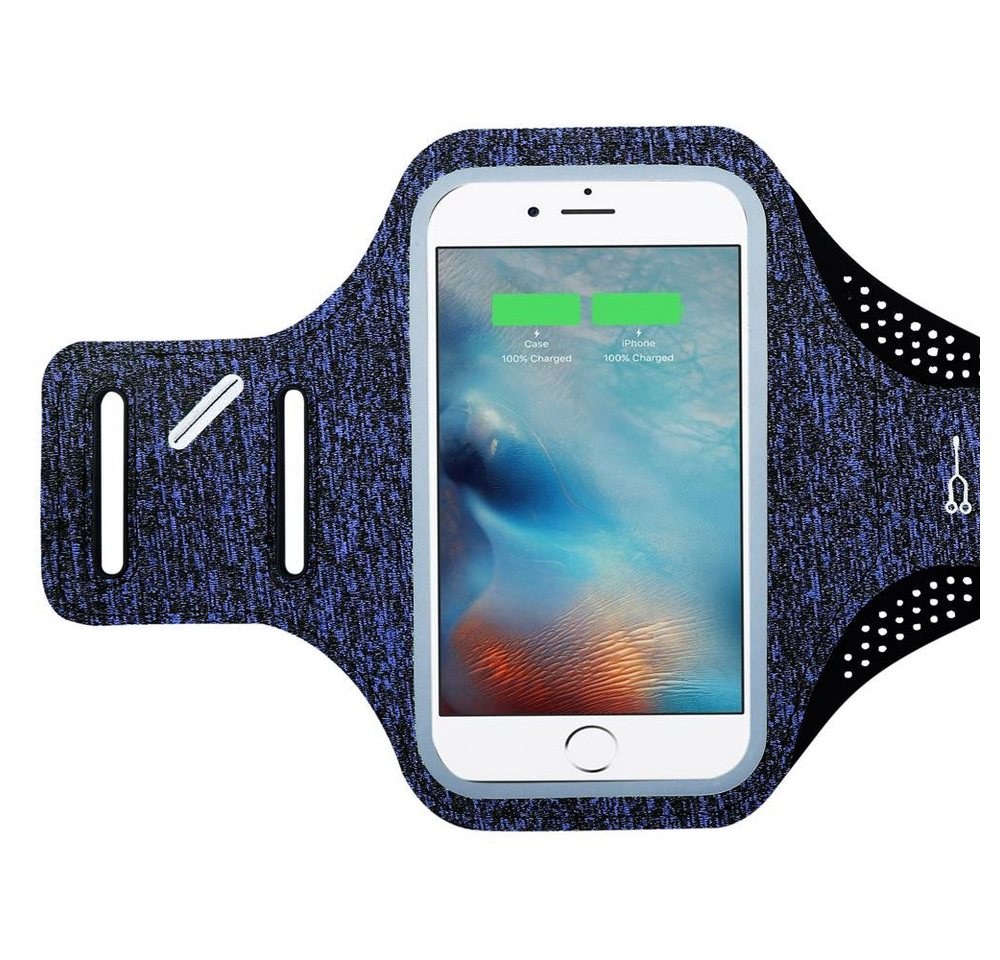 Cadorabo Handyhülle Armtasche für Handys von 4.7 - 6.0“ Armtasche für Handys von 4.7 - 6.0“, Sport Armtasche Gürteltasche Handy von Cadorabo